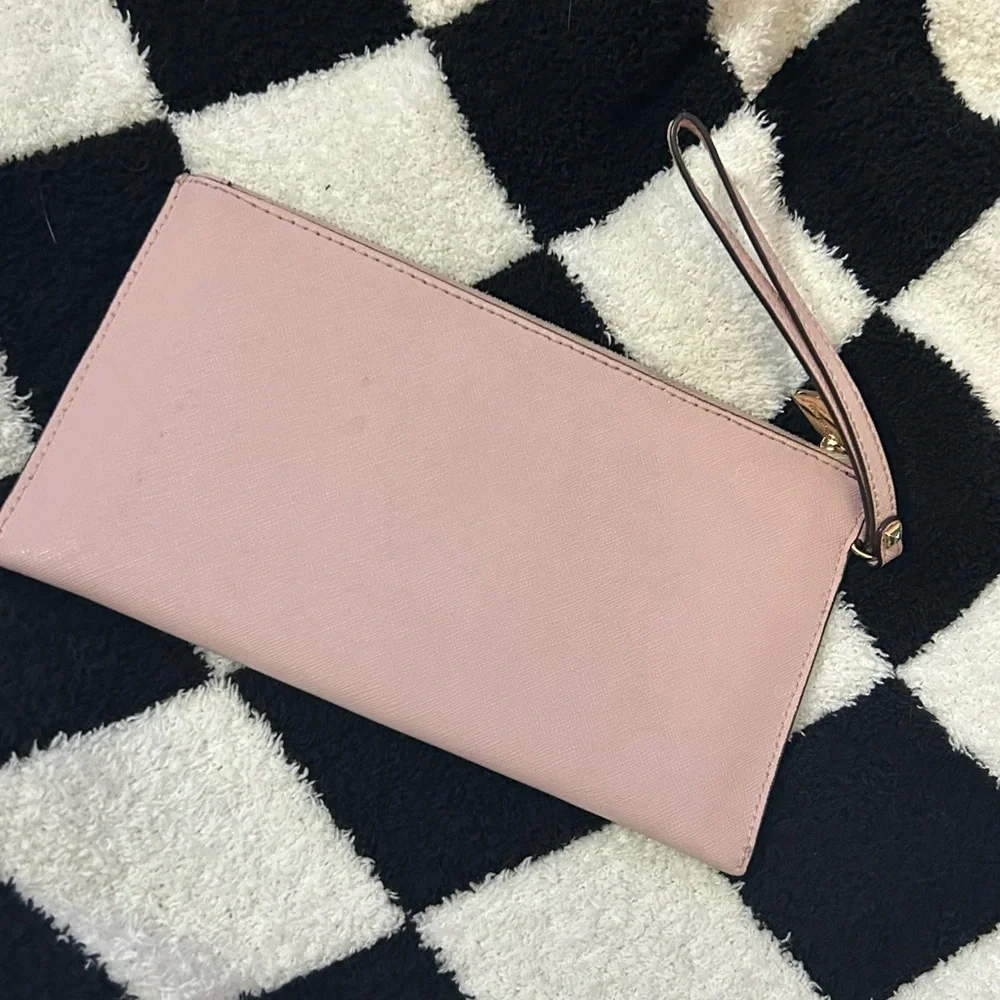 Michael Kors Studded Wristlet, Blush Pink - Picture 2 of 2